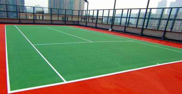 网球场塑胶地板（网球场塑胶地板施工）